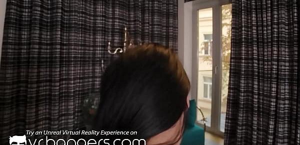  VR BANGERS Lovely Christmas Evening Turns Into Naughty Sex Experience